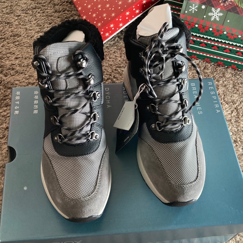 Geox Braies Hiker Boots sz 8